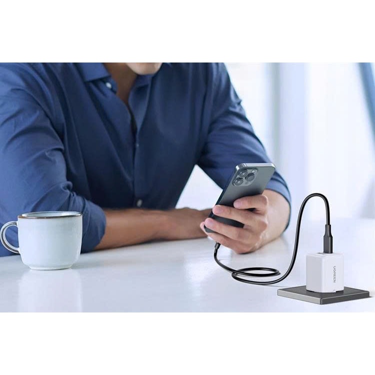 Củ sạc nhanh 30W Ugreen X516 | Công nghệ GaN | Hỗ trợ cổng USB-C và USB-A | Bảo hành 18 tháng 1 đổi 1 65025 | BigBuy360 - bigbuy360.vn