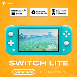  Nintendo Switch Lite - Máy chơi game cài sẵn game Switch  128Gb 256Gb  + Game Retro 