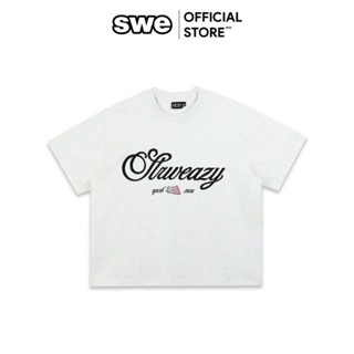  Áo THun Boxy Unisex Local Brans SWE NY BOXY TEE - Xám 