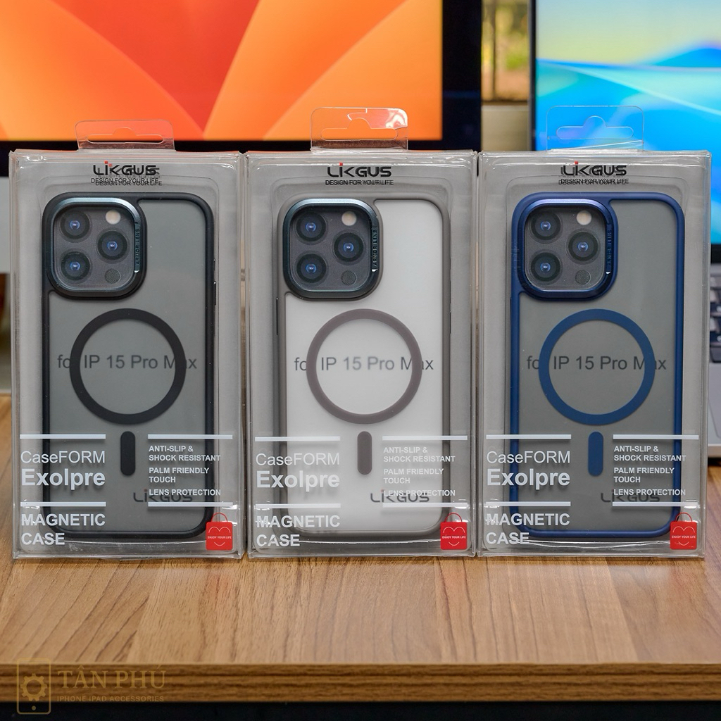 ỐP LƯNG LIKGUS CASEFORM EXOLPRE – DÀNH CHO IPHONE 15 PRO MAX