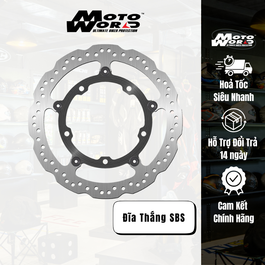 Đĩa Thắng Trước SBS 5318 – Chính Hãng (Front Brake Disc)