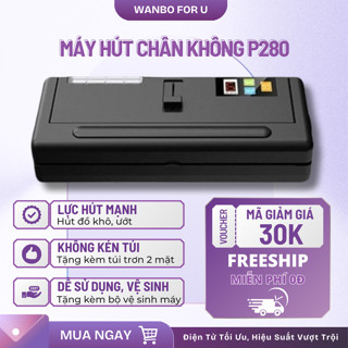 Máy Hút Chân Không P280 CORISU Không Kén Túi Kiêm Hàn Miệng Túi, Công Suất Lớn, Đường Hàn Chắc Chắn