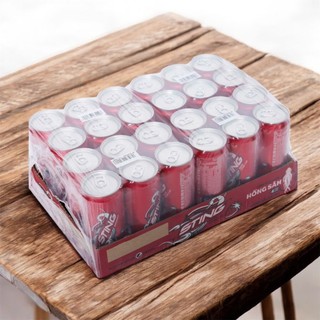   THÙNG 24 CHAI  Nước tăng lực Sting dâu 24 chai x 330ml date mới 