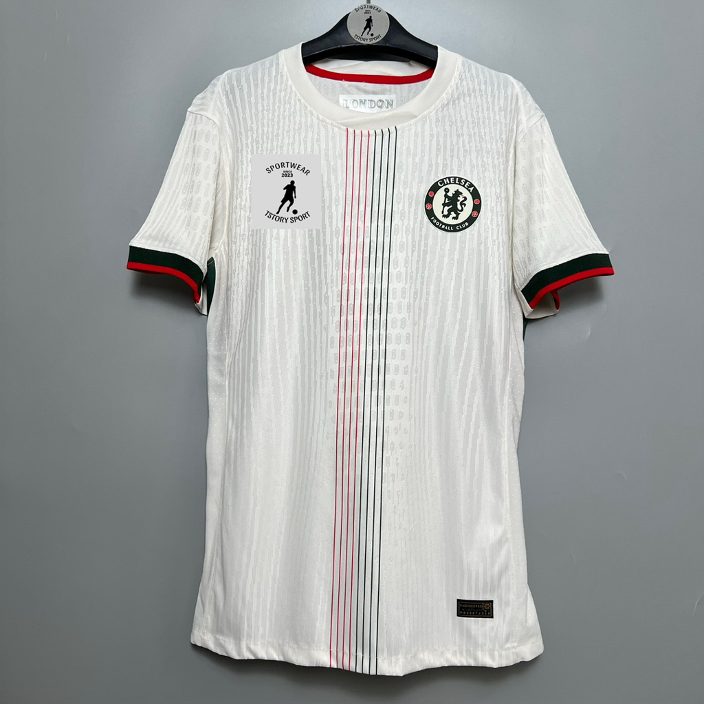 Chelsea Trắng mùa 25/26-Áo Bóng Đá bản PLAYER hàng Thái cao cấp-Chỉ có áo