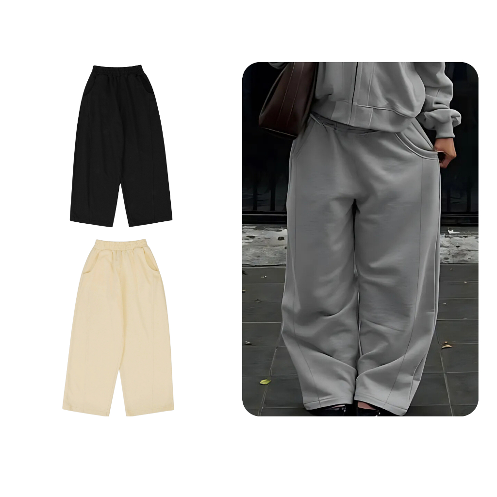  Quần nỉ dài Metal ODIN CLUB Quẩn dài ống suông unisex chất liệu vải nỉ chân cua mềm mịn 