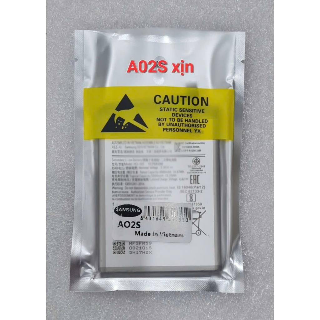 Pin Samsung A02S/ A03S/ A03 xịn (hộp teklok)