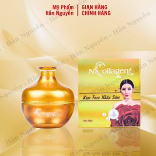  Kem dưỡng ẩm nhân sâm N-Collagen Hân Nguyễn 18gr – Kem face dưỡng trắng da mờ thâm nám tàn nhang 