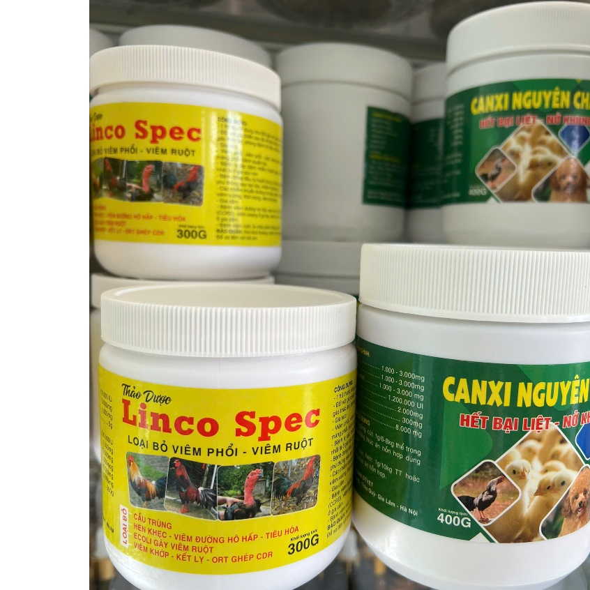 COMBO 2 HỘP LINCO SPEC VÀ CANXI CHO GÀ