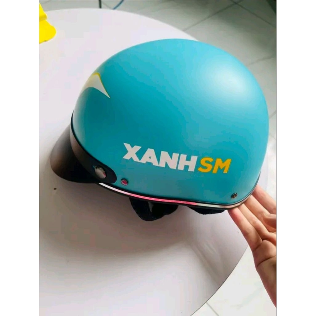 Nón bảo hiểm xanh sm