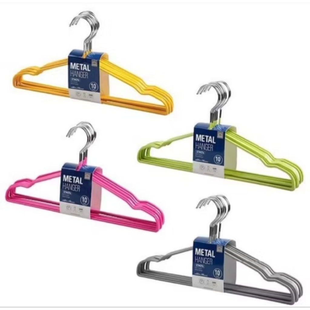 Bộ 10 móc treo quần áo Ettom LocknLock ETM376(vàng)