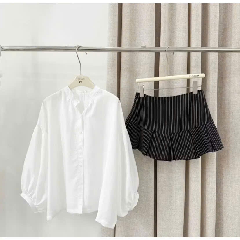 Chân Váy Kẻ Đen Xếp Ly Dáng Ngắn Form Xoè Có Size Siêu Xinh, Labibi | BigBuy360 - bigbuy360.vn