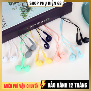 Tai nghe nhét tai có dây U19 với thiết kế đầy màu sắc Tai nghe nhét tai chất lượng cao có micrô để âm nhạc