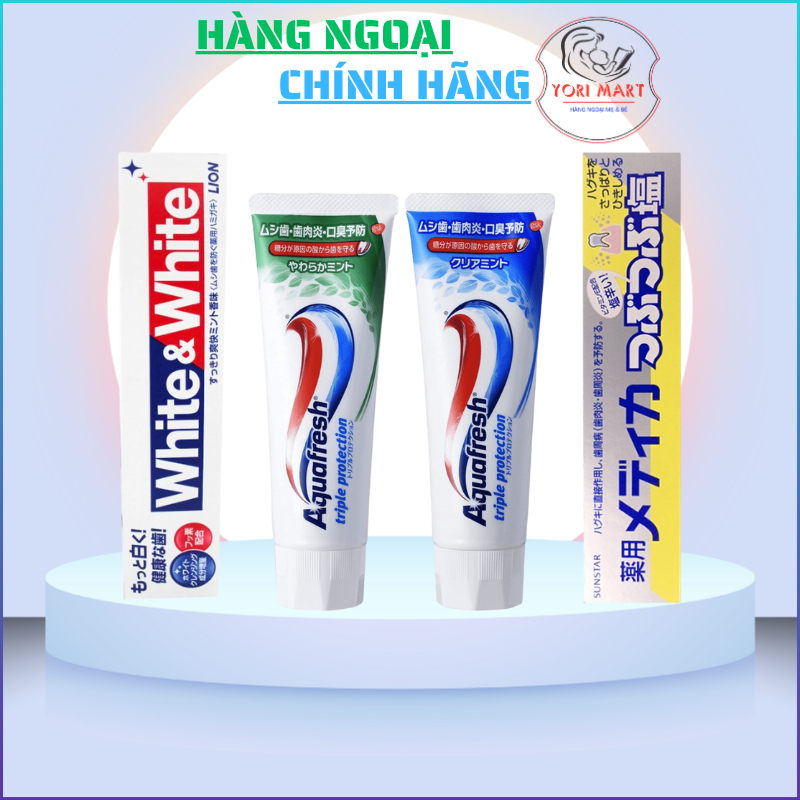 [Hỏa Tốc HN] Kem đánh răng muối, Kem đánh răng White Nhật Bản