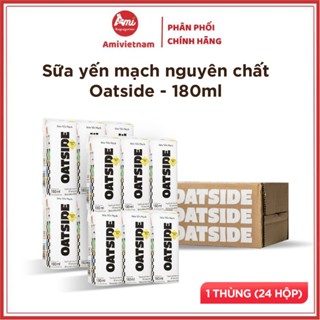 Sữa Yến Mạch OATSIDE Barista Oat Milk Mini 180ml Nhiều Hương Vị (Lốc)