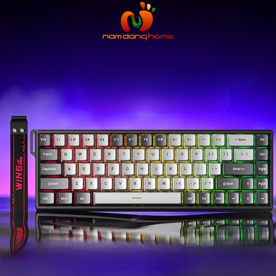 Bàn Phím Cơ Gaming AULA Win68 HE Pro - Bàn Phím Gaming Có Dây Với 68 Phím Cơ Ấn Tượng