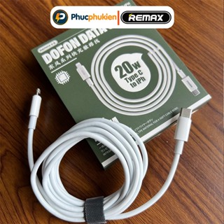 Remax C123 - Dây sạc nhanh 20w dài 2m Type c dành cho 14 seris trở xuống - Phúc Phụ Kiện Remax