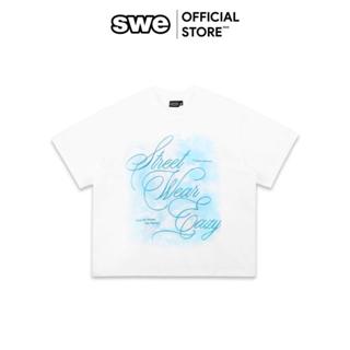  Áo Thun Boxy Unisex Local Brand SWE HEAVEN BOXY TEE - Trắng 