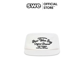  Nón Thêu Họa Tiết Unisex Local Brand SWE DREAMER FLATTOP CAP - Kem 