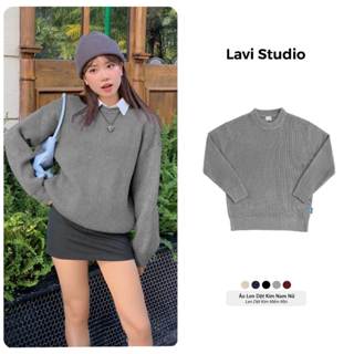 Áo Len Munich Dài Tay Form Rộng Nam Nữ Unisex Local Brand Lavi Studio Dài Tay Form Rộng