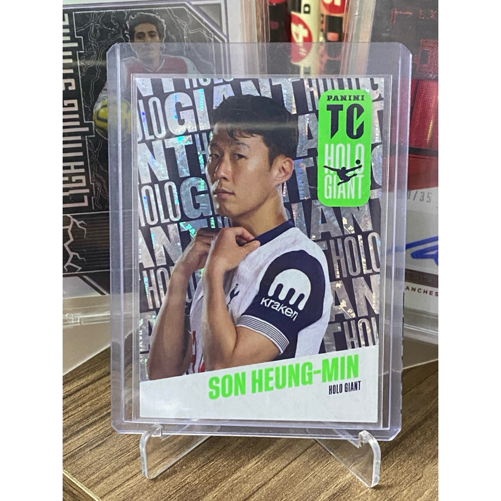 Thẻ Cầu Thủ Son Heung Min Panini Top Class EPL 2025 Tottenham HOLO GIANTS