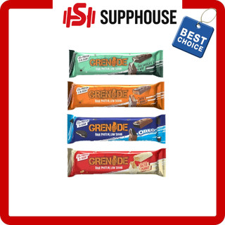 Grenade Protein Bars 60gram Giàu Protein, Ít Ngọt - Bánh Protein Bar Dinh Dưỡng Bổ Sung Protein Trước Sau Tập Luyện