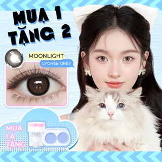   mua 1 tặng 2  kính áp tròng MCK1 Mysticeyes 0 độ DIA 14.0-14.5mm 1 cặp lens + 1 máy rửa lens + 1 khay đựng lens 