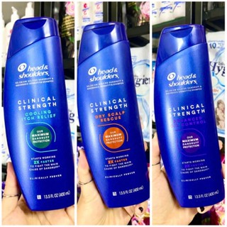 HEAD MỸ GIẢM GÀU, NẤM, DẦU GỘI HEAD & SHOULDERS MỸ CLINICAL STRENGTH DANDRUFF DEFENSE 400ml