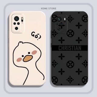 Ốp lưng Xiaomi Redmi Note 10 / Note 10s in hình Lucky Virus và Vịt ngáo ngơ