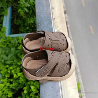  Sandal cho bé tập đi dép quai hậu bé trai bé gái BABY bằng nhựa dẻo êm chân chống trượt 