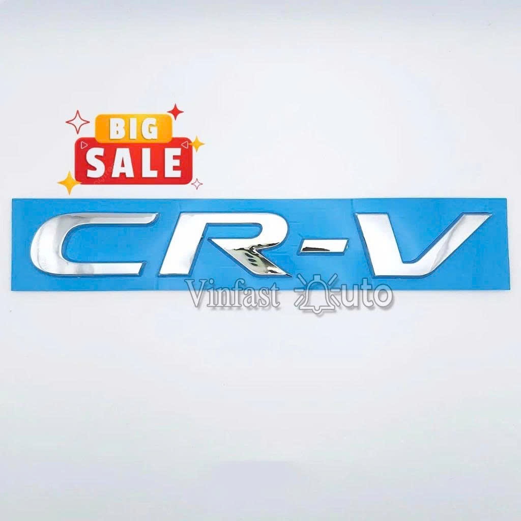 Tem Chữ Nổi CRV Dán Sau Xe Honda CRV ( Chuẩn Hãng ) - Logo Chữ CR-V Dán Đuôi Xe
