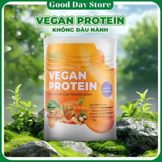  Bột Vegan Protein Thuần Chay Từ Đậu Hạt Rau Củ | Không Đậu Nành | Hộp 420g 