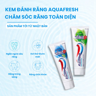 Kem đánh răng Aquafresh Nhật Bản