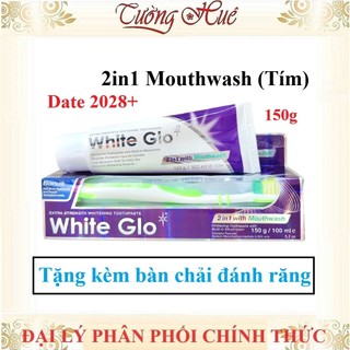 Kem Đánh Răng Thảo Mộc White Glo Nhiều Mùi Hương - 150g (Có lựa chọn)