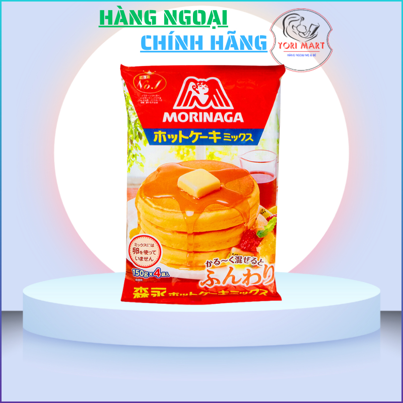   Date thg8-2027  Bột làm bánh Morinaga nội địa Nhật 600g 