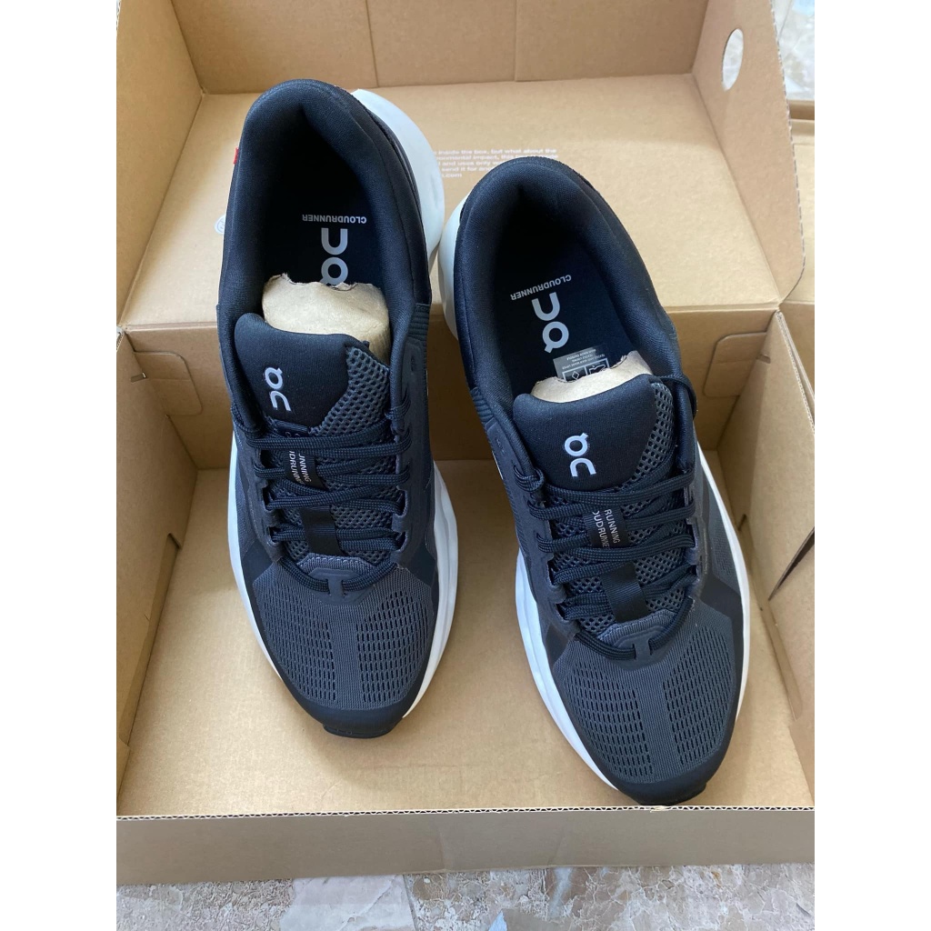 Giày Thể Thao Nam ON Cloud 5 Sneakers Đen Size 9.5 ( cỡ 43)