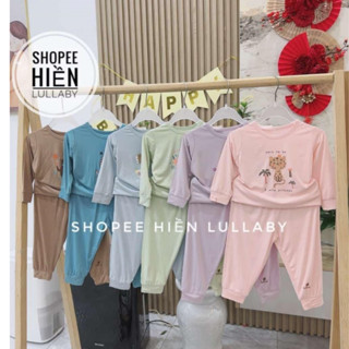 [Lullaby/ Chính Hãng] Bộ dài tay Lullaby chất thun lạnh cho bé trai,bé gái từ 12m - 4y