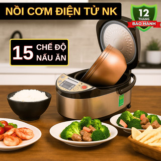  Nồi cơm điện tử NK Media 1870 dung tích 1.8L nồi cơm kỹ thuật số gia đình chế độ hẹn giờ thông minh 