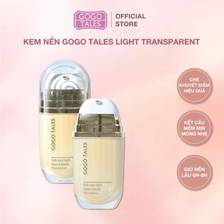  Kem nền che khuyến điểm Gogo Tales chính hãng cho da dầu mụn GT518 