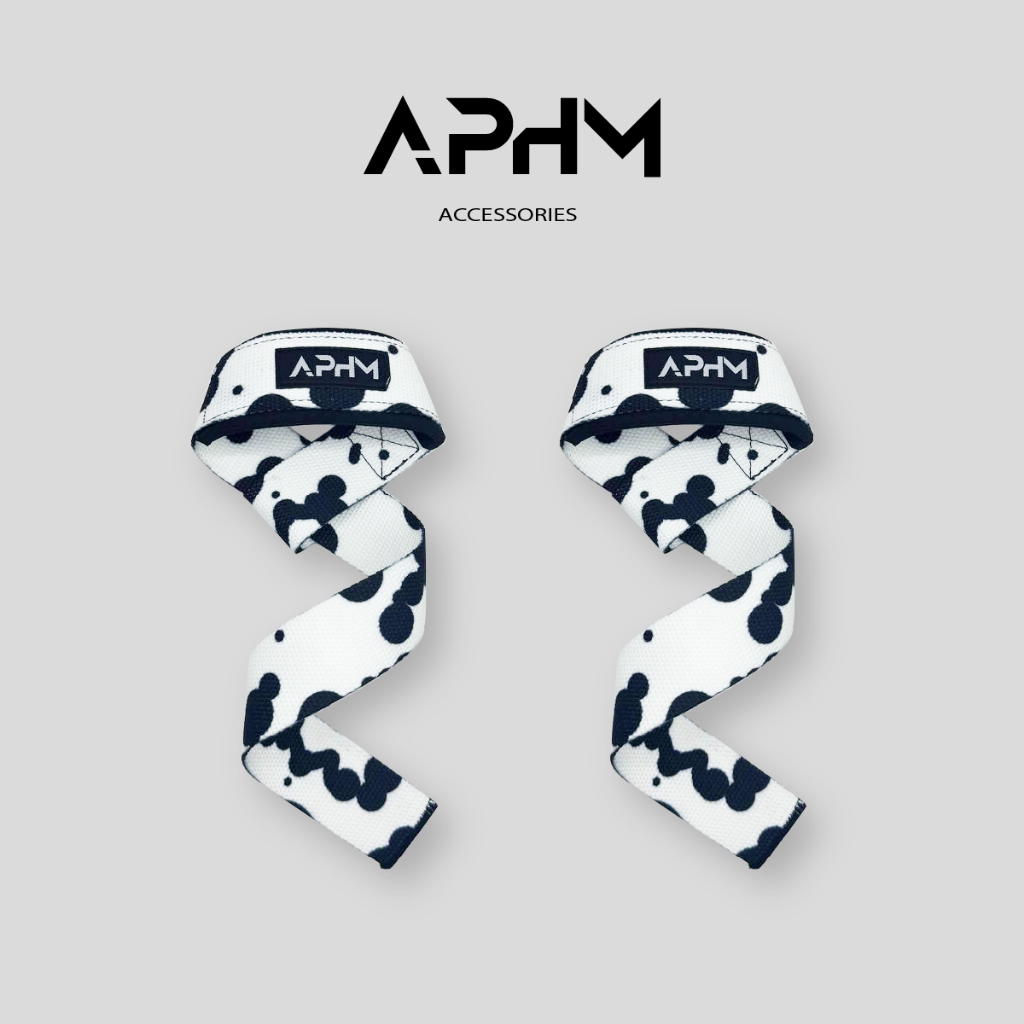  Dây kéo lưng APHM - Lifting Strap hỗ trợ nâng đòn tạ lên xà tập deadlift chất cotton mềm mịn có độ bền cao 
