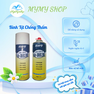 Bình Xịt Chống Thấm Nội Địa Nhật Bản Màu Trắng, Giúp Chống Dột Tường Bể Bơi Hiệu Quả, Tiết Kiệm