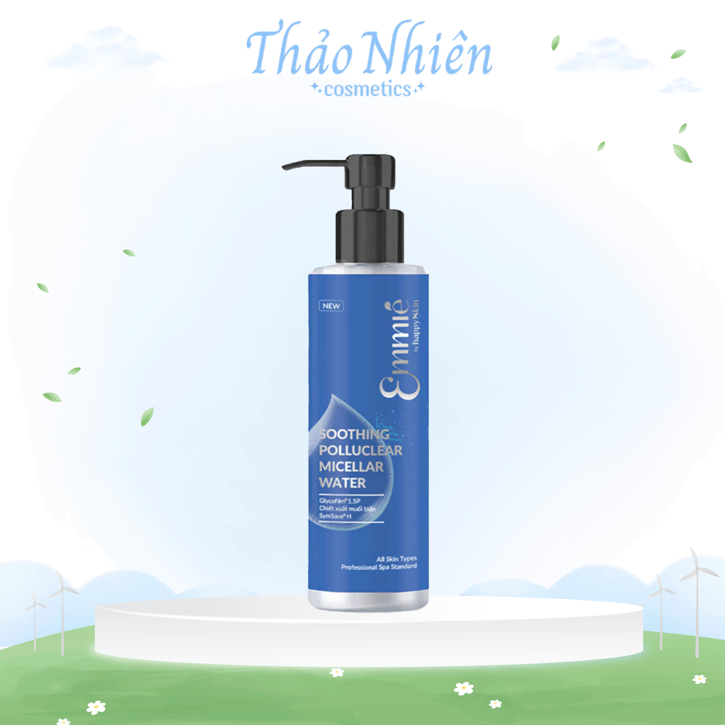 Tẩy trang Emmie By Happy Skin Soothing Polluclear Micellar Water 220ml