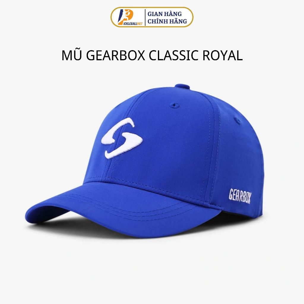 ✅ Mũ Thể Thao Gearbox Classic Royal Chính Hãng - Gearbox Classic Hat Royal
