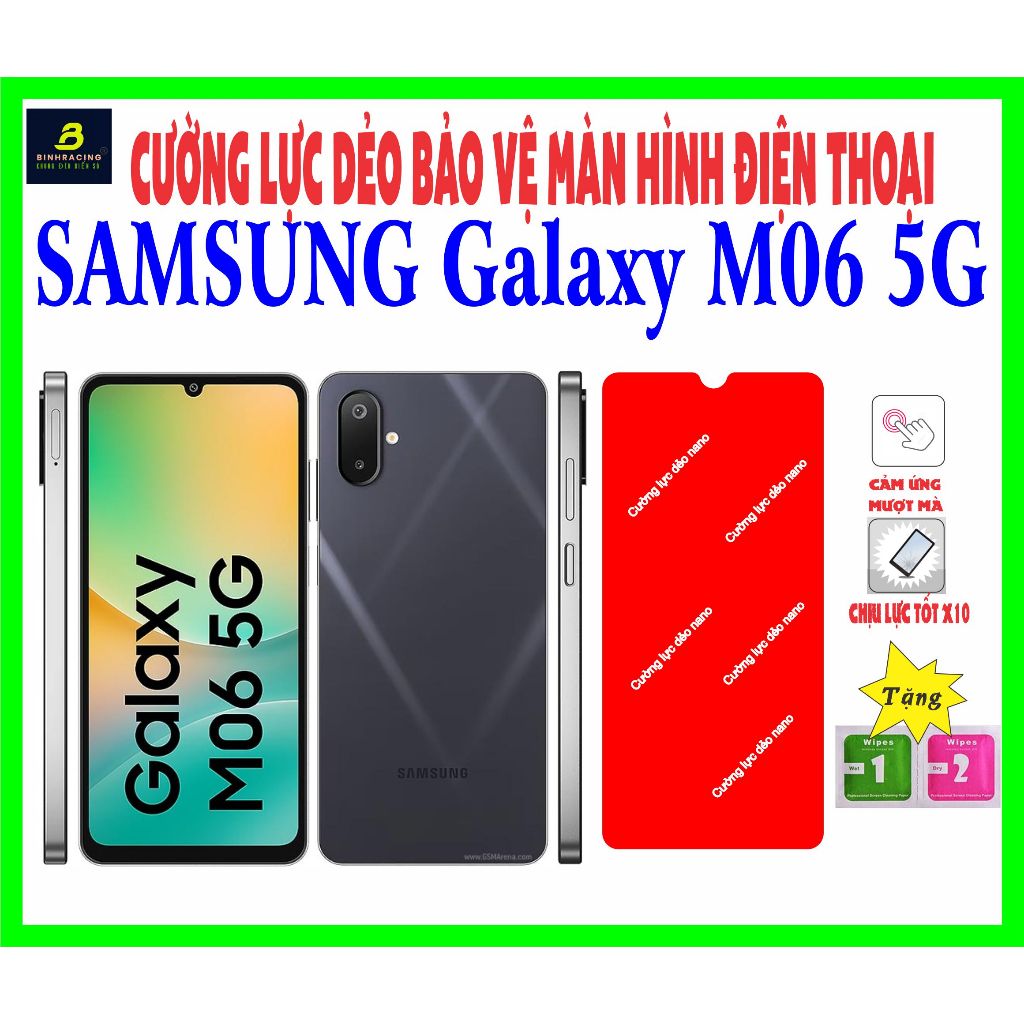 cường lực dẻo nano cho điện samsung galaxy m06 5G
