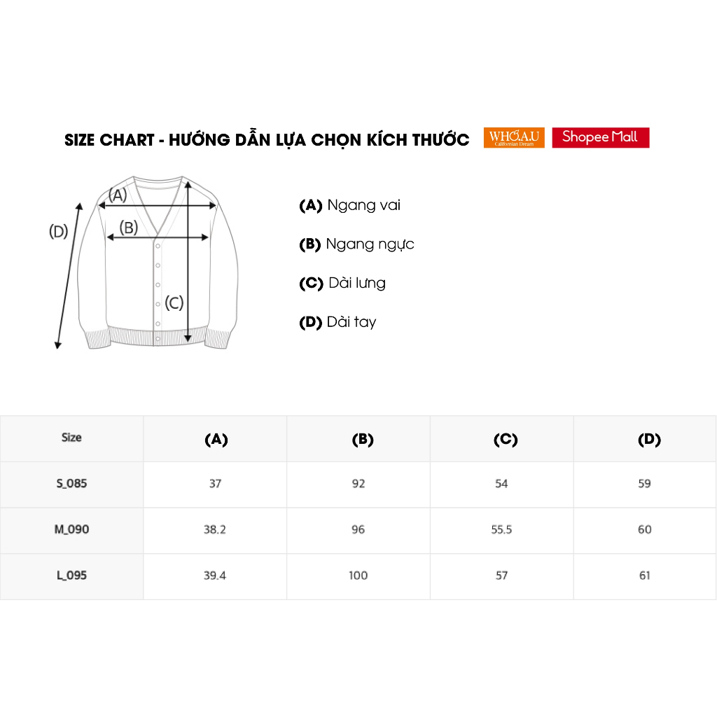 Áo Cardigan WHO.A.U Steve Cable Cardigan_WHCKF4901F | BigBuy360 - bigbuy360.vn