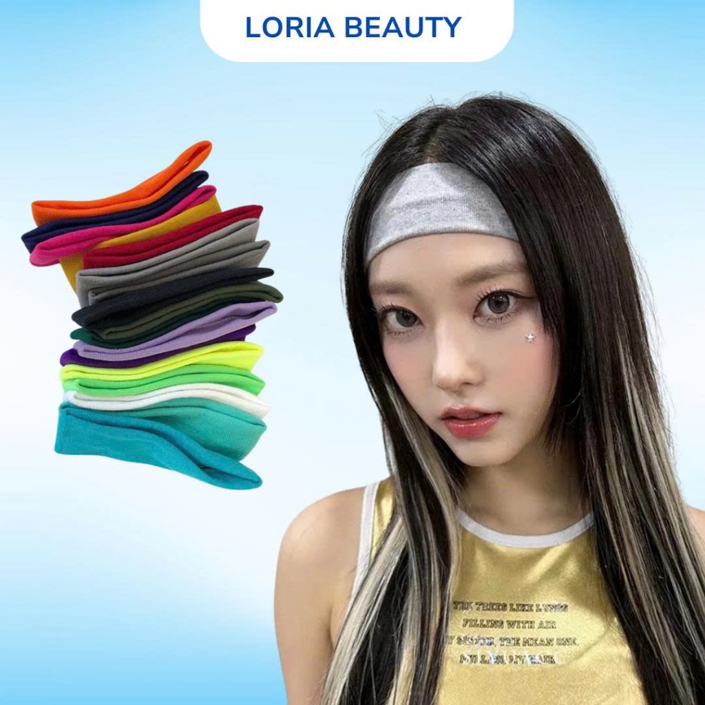 Băng Đô Len Mềm Mịn Co Giãn Headband