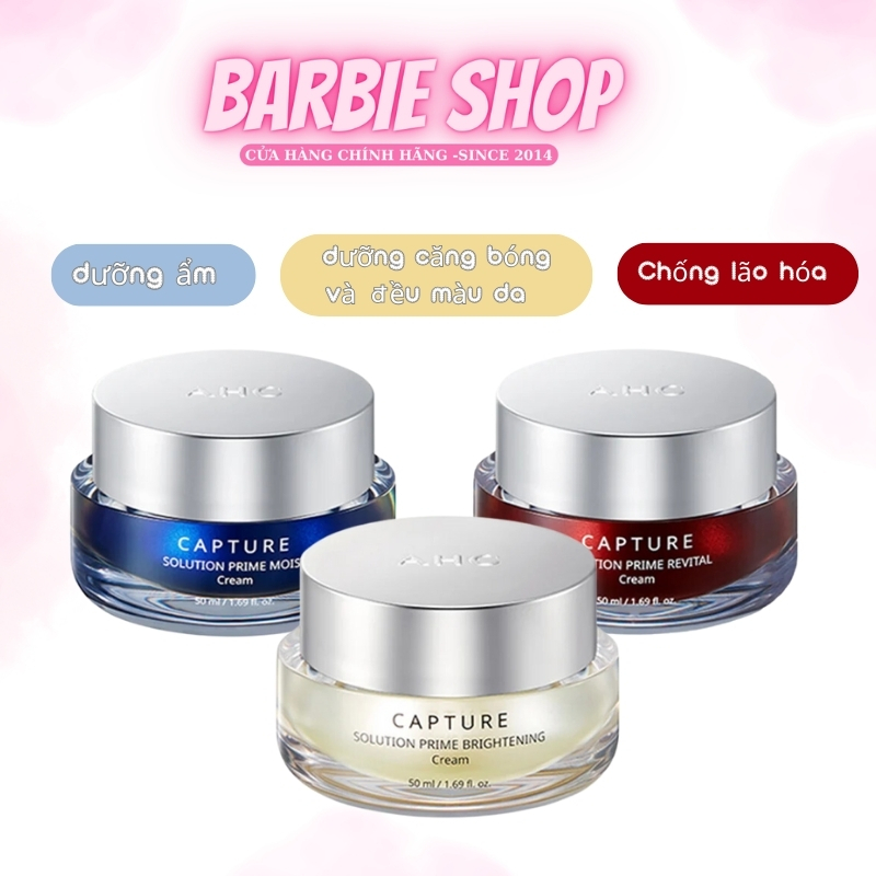 Kem Dưỡng Trắng Da AHC Capture Solution Max Cream 50ML