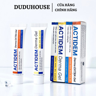 Gel Actidem Derma giảm mụn mờ thâm sạch sâu lỗ chân lông 18g Duduhouse