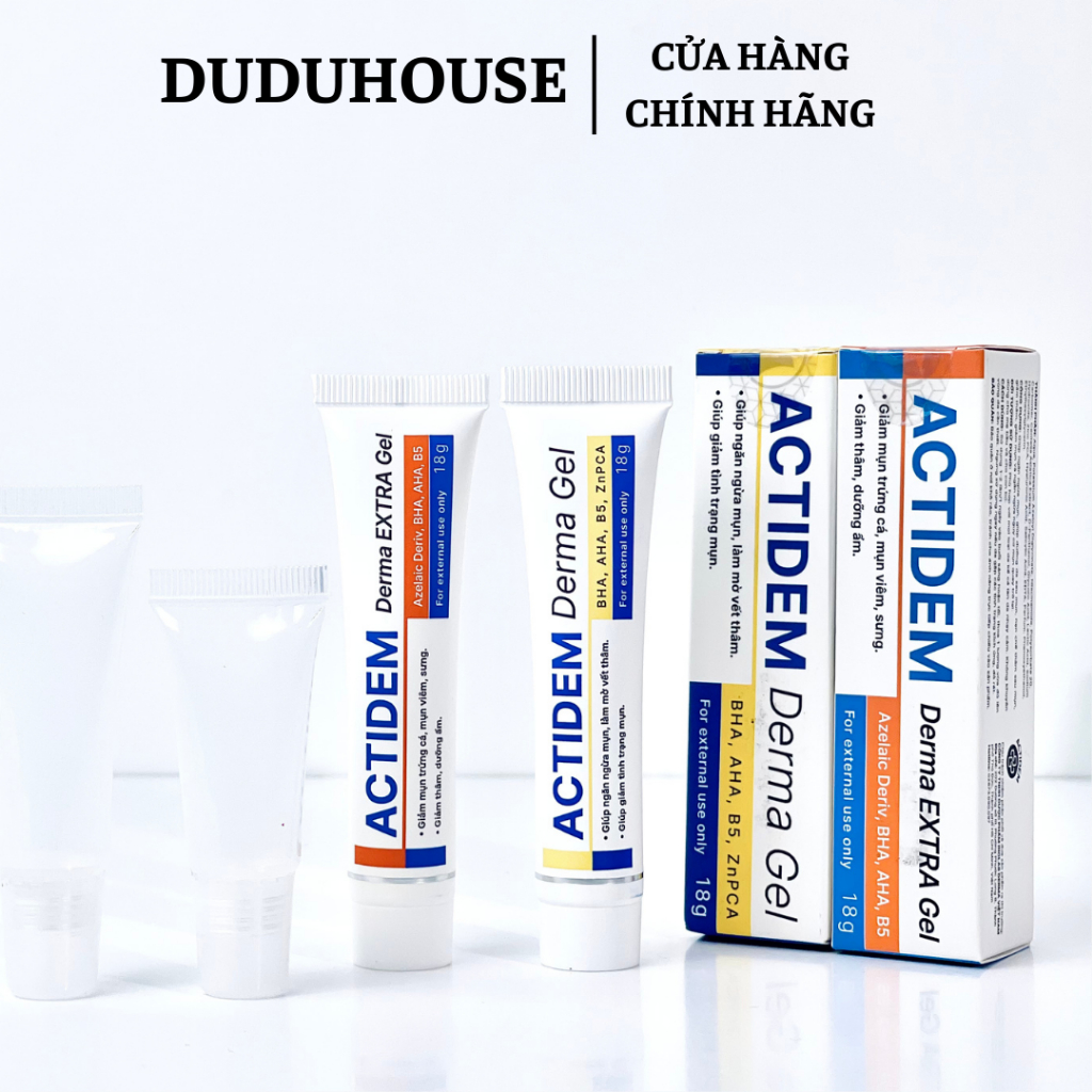 Gel Giảm Mụn Mờ Thâm Actidem Derma Extra Gel 15g/40g