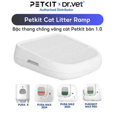 Bậc thang hứng cát văng PETKIT dùng cho máy dọn phân mèo tự động