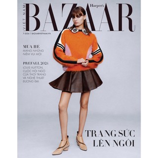 Tạp chí Harper's Bazaar tháng 7/2024 - Louis Vuitton Pre-Fall 2024 - Nhà sách An Thư